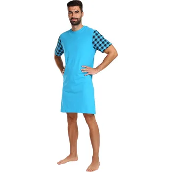 Pánské pyžamo Gino Pánská noční košile vícebarevná 79162