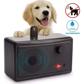 tréninková pomůcka pro psa TopTechnology K9 Outdoor Ultrasonic Bark Stopper - zařízení na výcvik psů (černé)