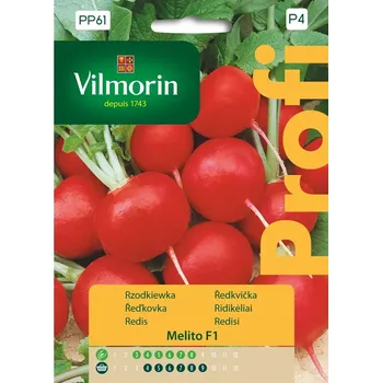 Semeno Ředkvička Melito F1 (červená, kulatá, odolná praskání)