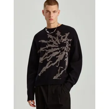 Pánský svetr Svetr - M - House - černá - 363CD-99X