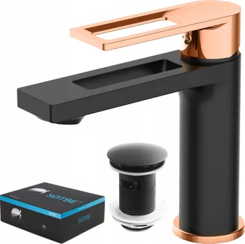 Vodovodní baterie Stojánková umyvadlová baterie Sotbe LOFT SVART černá