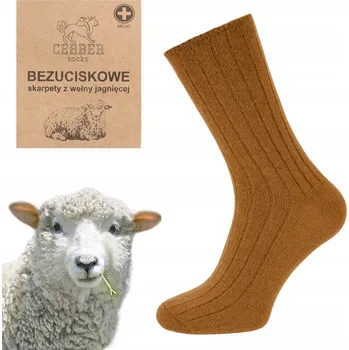 Pánské ponožky Ponožky CERBER oranžové velikosti 45-47