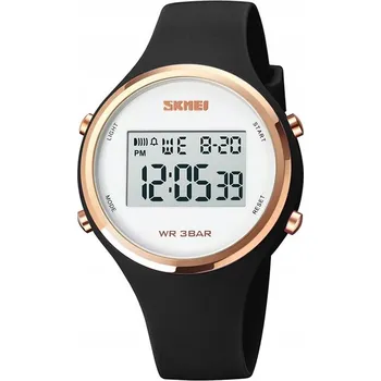 Hodinky DÁMSKÉ ELEKTRONICKÉ HODINKY STOPKY ALARM DATUM PODSVÍCENÍ CIFERNÍKU