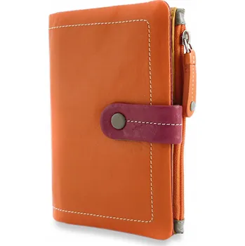 Peněženka Dámská kožená peněženka VISCONTI oranžová M87