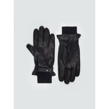 Rukavice BIG STAR PÁNSKÉ KOŽENÉ RUKAVICE ČERNÉ VALERY 906 XL