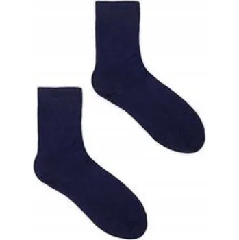 Pánské ponožky Pánské ponožky hladké námořnická modrá BALENÍ 6 KUSŮ velikost 39-42 YOCLUB