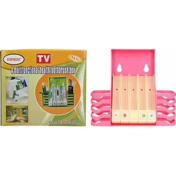 Držák na kartáček Multifunkční držák na zubní kartáčky