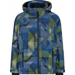 CMP Snaps Hood lyžařská bunda - 0 - modrá | zelená - 152