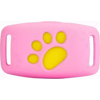 Lokátor TopTechnology Z8-A Mini GPS Lokátor pro Zvířata - Chytré Nositelné Zařízení (Růžová)