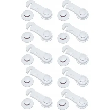 Obraz Zabezpečení skříněk zásuvek nábytku blokace 10 ks