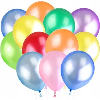 Balónek Narozeninové balónky sada 100 KUSŮ mix INTENZIVNÍCH BAREV GODAN balónky