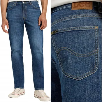 Pánské džíny Lee BROOKLYN STRAIGHT W33 L32 Pánské džíny rovného střihu