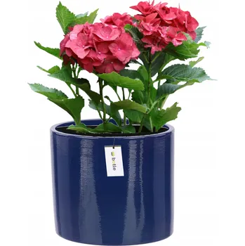 Květináč Keramický květináč 13,5 cm modrý