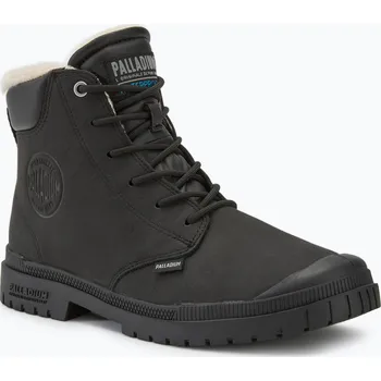 Dámská zimní obuv Boty Palladium SP20 Cuff Leather Waterproof WL black