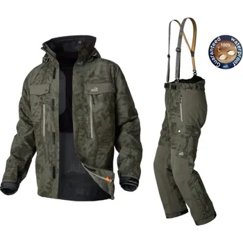 Rybářské oblečení Geoff Anderson bunda a kalhoty maskáč DOZER7+URUS7 Set Velikost: M