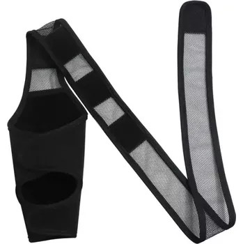 Ochranný límec pro zvířata TopTechnology Ochranný pás na nohu pro psy, fraktura, velikost M (černý)