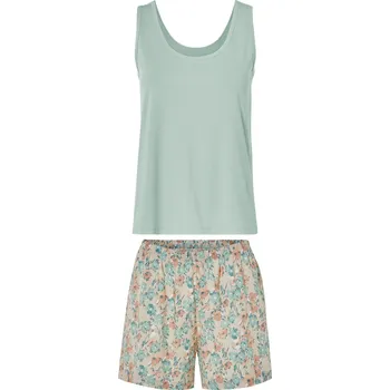 Dámské pyžamo esmara® Dámské lněné pyžamo (modrá, XL(48/50))