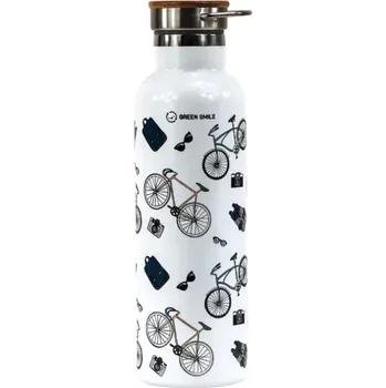 Kempingové nádobí Green Smile termoska – Retro kolo