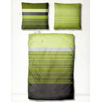 Povlečení Bavlněný satén NOSTRA zelená