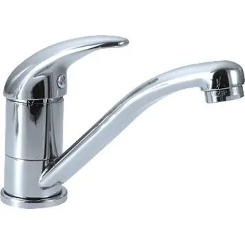 Vodovodní baterie Umyvadlová dřezová baterie beztlaková Metalia 55 chrom