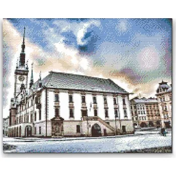 Diamantové malování Painting Queens Diamantové malování Olomouc, 60 × 80 cm, vypnuté plátno na rám, hranaté