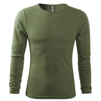 Pánská móda Pánské triko s dlouhým rukávem ALTISPORT NoPrint NP/ALM911 KHAKI XXL
