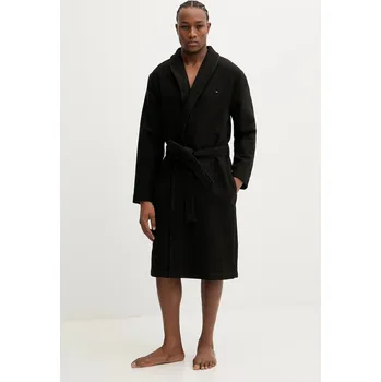 Dámský župan Bavlněný župan Tommy Hilfiger bílá barva, UM0UM03524 99X, vel. S