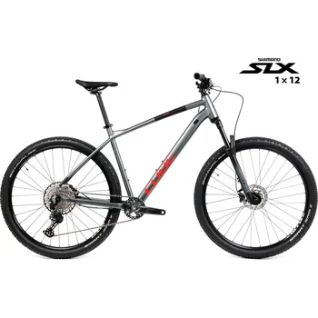 Jízdní kolo Kolo MTB 29" Cube Analog Shimano SLX/Deore 1x12, velikost L – 18", kovověšedá