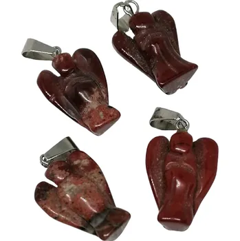 Přívěsek Anděl přívěsek 2,5 cm z jaspisu brekciového