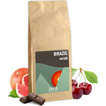 Káva Káva zrnková Arabica Java Coffee Roasters Káva zrnková Brazílie Cerrado 1 kg tmavé pražení 1000 g