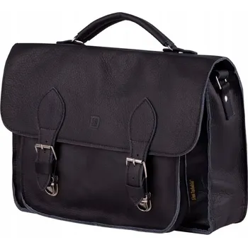 Kabelka Słoń Torbalski kabelka kožená kabelka přes rameno taška černá