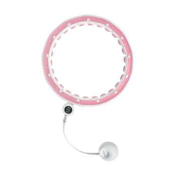 Hula hoop REBEL ACTIVE RBA-3067-PK se závažím a počítadlem