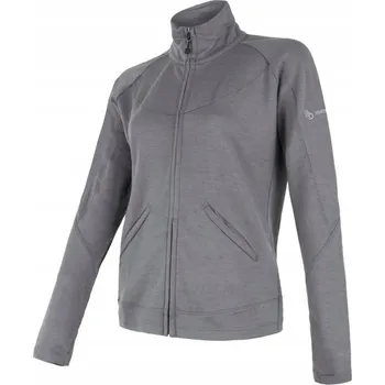 Dámská móda Dámská mikina SENSOR Merino Upper celozip šedá S