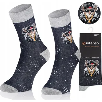 Pánské ponožky Intenso Ponožky 1887_S29 vícebarevná velikost 44-46
