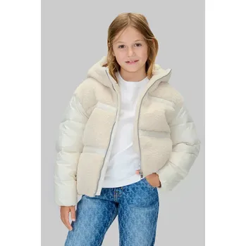 Chlapecká bunda Dětská bunda Calvin Klein Jeans IG0IG03022.9BYA béžová 12X, vel. 164