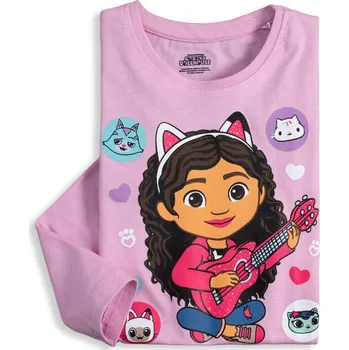 Dívčí tričko GABBYS DOLLHOUSE PLAY růžové Velikost: 104