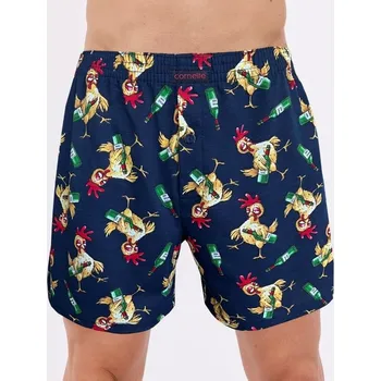 Pánské spodní prádlo Trenýrky Cornette classic 001/186 Barva: Modrá, Velikost: L