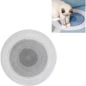 Pelíšek pro kočku TopTechnology Podložka na škrábání pro kočky - Pletená ramie (šedá)