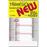 BOBO Kalendář nástěnný tříměsíční New…