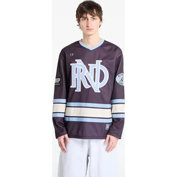 cyklistický dres Dres RIPNDIP No Days Off Hockey Jersey Plum S