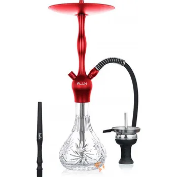 Vodní dýmka 55 cm, Aladin Alux Admiral červená