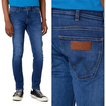 Pánské džíny Wrangler BRYSON Blue Crush FREE TO STRETCH DŽÍNY SLIM FIT W29 L32