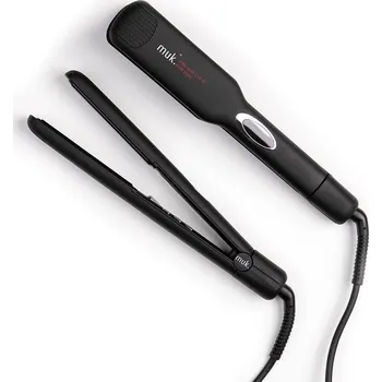 Stylingový přípravek MUK Style Stick 230IR Wide Plate – profesionální žehlička s infračervenou technologií pro husté & silné vlasy Profesionální žehlička na vlasy – Wide Plate • MUK