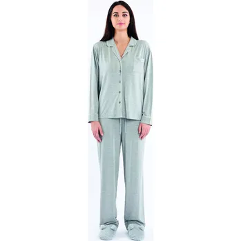 Dámské pyžamo Dámské pyžamo Sorbetto Zora šedé (Zora-grey) M Možnost vrácení zboží ZDARMA do 120 dnů!