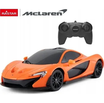 autíčko McLaren P1 R/C model 1:24 Rastar 75200 dálkově ovládané auto oranžové