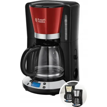 Kávovar Překapávací kávovar Russell Hobbs Color Plus 1,25 l červený (červený)