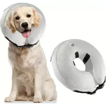 Obojek pro psa TopTechnology Nafukovací obojek pro domácí zvířata, velikost M (CQLQ02)