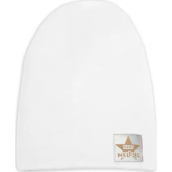 Kojenecké oblečení Baby Nellys Dětská bavlněná čepice - dvouvrstvá, bílá, vel. 110 (Baby Nellys, barva: bílá, obvod: 44-48 cm, dle výrobce: 4-5 let)