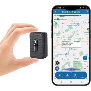 Lokátor Winnes Mini TK 913 GPS, sledovací zařízení, magnetické, Diskrétní