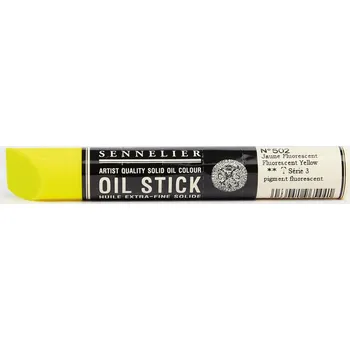 Olejová barva Oil Stick Sennelier S3 38 ml – 502 Fluorescent Yellow
